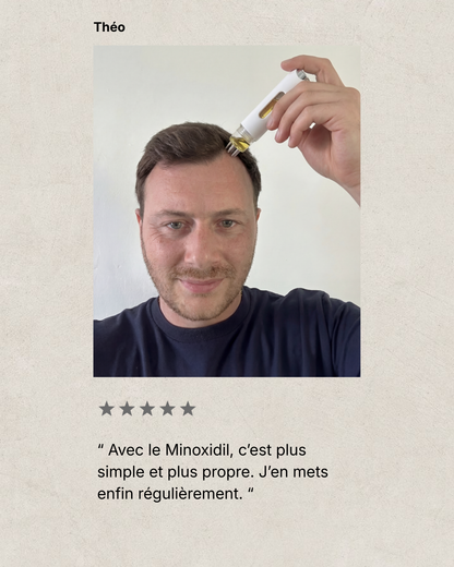 L’Applicateur 3-en-1 pour Minoxidil & Soins Capillaires